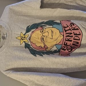 WICKED CLOTHING 2016 BERNIE SANDERS CREWNECK SIZE SMALL